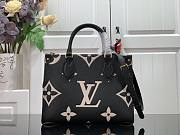 Louis Vuitton OnTheGo PM M45659 BLACK 25x19x11.5cm - 1