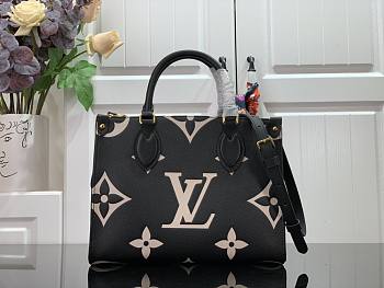 Louis Vuitton OnTheGo PM M45659 BLACK 25x19x11.5cm