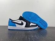 Air Jordan 1 Retro Low OG Black Dark Powder Blue CZ0790-104 - 3