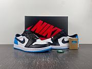Air Jordan 1 Retro Low OG Black Dark Powder Blue CZ0790-104 - 2