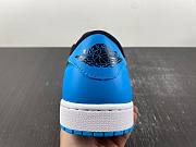Air Jordan 1 Retro Low OG Black Dark Powder Blue CZ0790-104 - 5