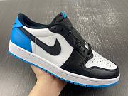 Air Jordan 1 Retro Low OG Black Dark Powder Blue CZ0790-104 - 6