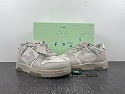 OFF-WHITE Out Of Office OOO Low Tops Cream - 4