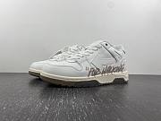 OFF-WHITE Out Of Office OOO Low Tops For Walking White Royal Brown - 1