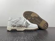 OFF-WHITE Out Of Office OOO Low Tops For Walking White Royal Brown - 3