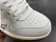 OFF-WHITE Out Of Office OOO Low Tops For Walking White Royal Brown - 4