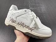 OFF-WHITE Out Of Office OOO Low Tops For Walking White Royal Brown - 5