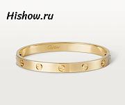 Catier Love Bracelet Yellow Gold 6.1 mm - 1
