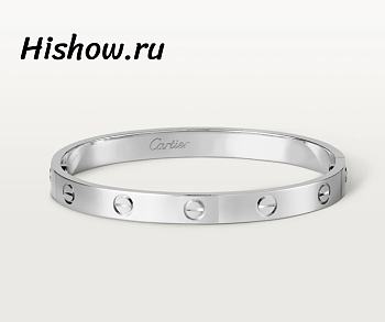 Catier Love Bracelet White Gold 6.1 mm