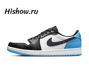 Air Jordan 1 Retro Low OG Black Dark Powder Blue CZ0790-104
