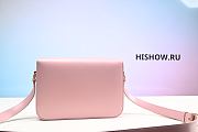 Celine Classique Triomphe Bag ln Shiny Calfskin Pink - 4