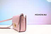 Celine Classique Triomphe Bag ln Shiny Calfskin Pink - 2