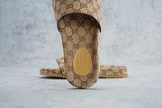 Gucci Canvas Slide Sandal Beige 624695 H6320 9763 - 4