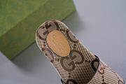 Gucci Canvas Slide Sandal Camel 624695 UKOD0 2673 - 2