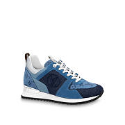 Louis Vuitton Run Away Sneaker Black Blue 1ABHO9 - 3