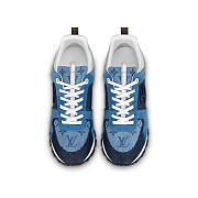 Louis Vuitton Run Away Sneaker Black Blue 1ABHO9 - 4