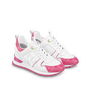 Louis Vuitton Run Away Sneaker White Pink 1AB1SG - 3