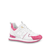 Louis Vuitton Run Away Sneaker White Pink 1AB1SG - 4