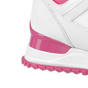 Louis Vuitton Run Away Sneaker White Pink 1AB1SG - 5