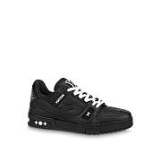 Louis Vuitton Trainer Sneaker Black 1AARFA - 4
