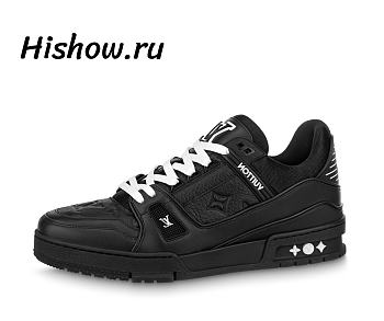 Louis Vuitton Trainer Sneaker Black 1AARFA