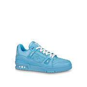Louis Vuitton Trainer Sneaker Blue 1AARFU - 1