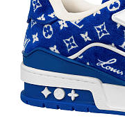 Louis Vuitton Trainer Sneaker Blue 1ABFRR - 2