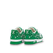 Louis Vuitton Trainer Sneaker Green 1ABFSB - 4