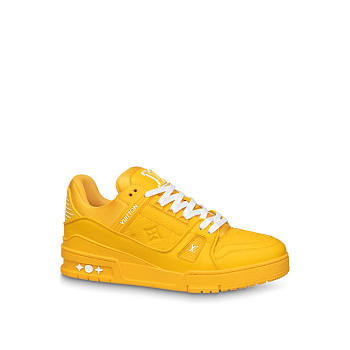 Louis Vuitton Trainer Sneaker Yellow 1AARGE