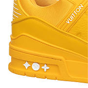 Louis Vuitton Trainer Sneaker Yellow 1AARGE - 4