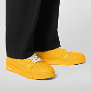 Louis Vuitton Trainer Sneaker Yellow 1AARGE - 5
