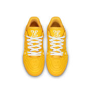 Louis Vuitton Trainer Sneaker Yellow 1AARGE - 3