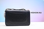 Chanel Classic Double Flap Bag Medium Black 25cm - 3
