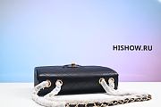 Chanel Classic Double Flap Bag Medium Black 25cm - 2