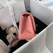 Chanel Should bag 1115 Pink Size 17x13x7cm (Gold Wire) - 5