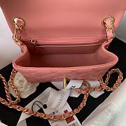 Chanel Should bag 1115 Pink Size 17x13x7cm (Gold Wire) - 2