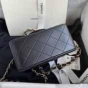 Chanel Shoulder bag 1115 Black 17cm (Gold Wire) - 3