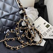 Chanel Shoulder Bag New Mini 1116 Black (Gold Wire) 20X14X7CM - 2