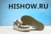 A Bathing Ape Bape Sta Patent Leather White Khaki (2023) 1I70-291-021 - 6