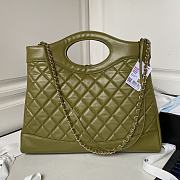 Chanel Handbag Avocado AS1010A Size35x39x8cm - 5