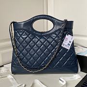 Chanel Handbag Navy AS1010A Size35x39x8cm - 4