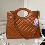 Chanel Handbag Orange AS1010A Size35x39x8cm - 3