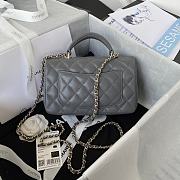 Chanel Handbag Grey AS2431A Size20x12x6cm - 2