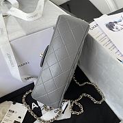 Chanel Handbag Grey AS2431A Size20x12x6cm - 5