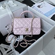 Chanel Handbag Pink AS2431A Size20x12x6cm - 1