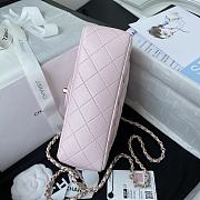 Chanel Handbag Pink AS2431A Size20x12x6cm - 2