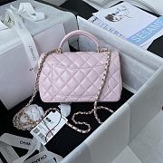 Chanel Handbag Pink AS2431A Size20x12x6cm - 5