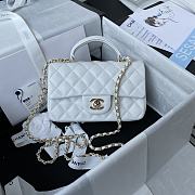 Chanel Handbag White AS2431A Size20x12x6cm - 1
