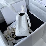 Chanel Handbag White AS2431A Size20x12x6cm - 4
