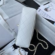 Chanel Handbag White AS2431A Size20x12x6cm - 5